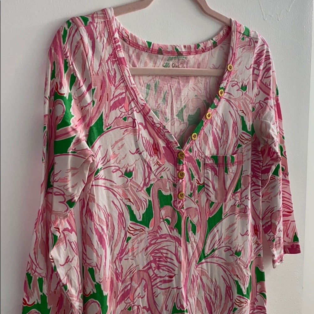 Lilly Pulitzer T-Shirt Dress - Picture 2 of 5